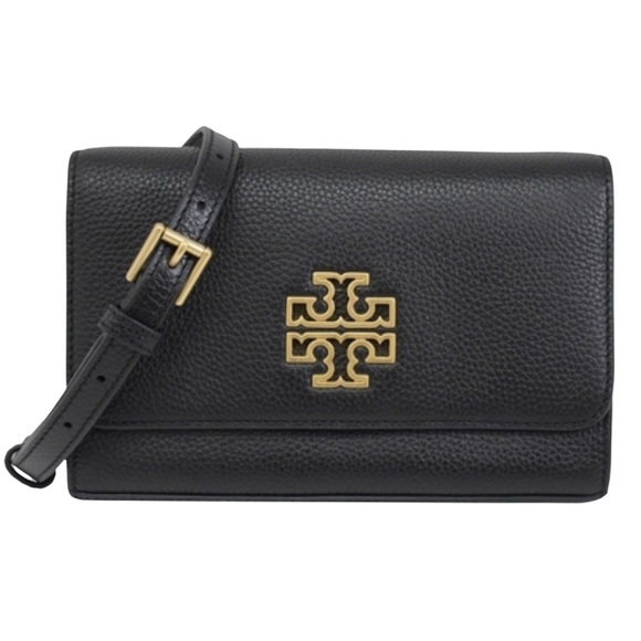 Tory Burch Handbags - TORY BURCH Britten Crossbody Leather Bag